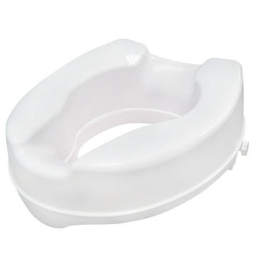 Siège de toilette surélevé verrouillable de Drive Medical