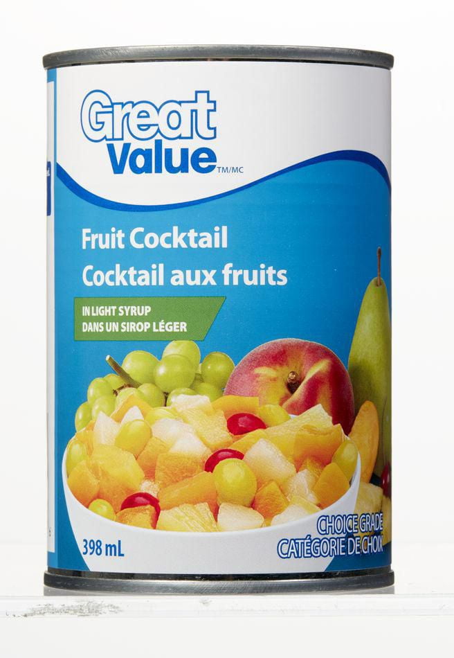 Great Value Fruit Cocktail Walmart Canada