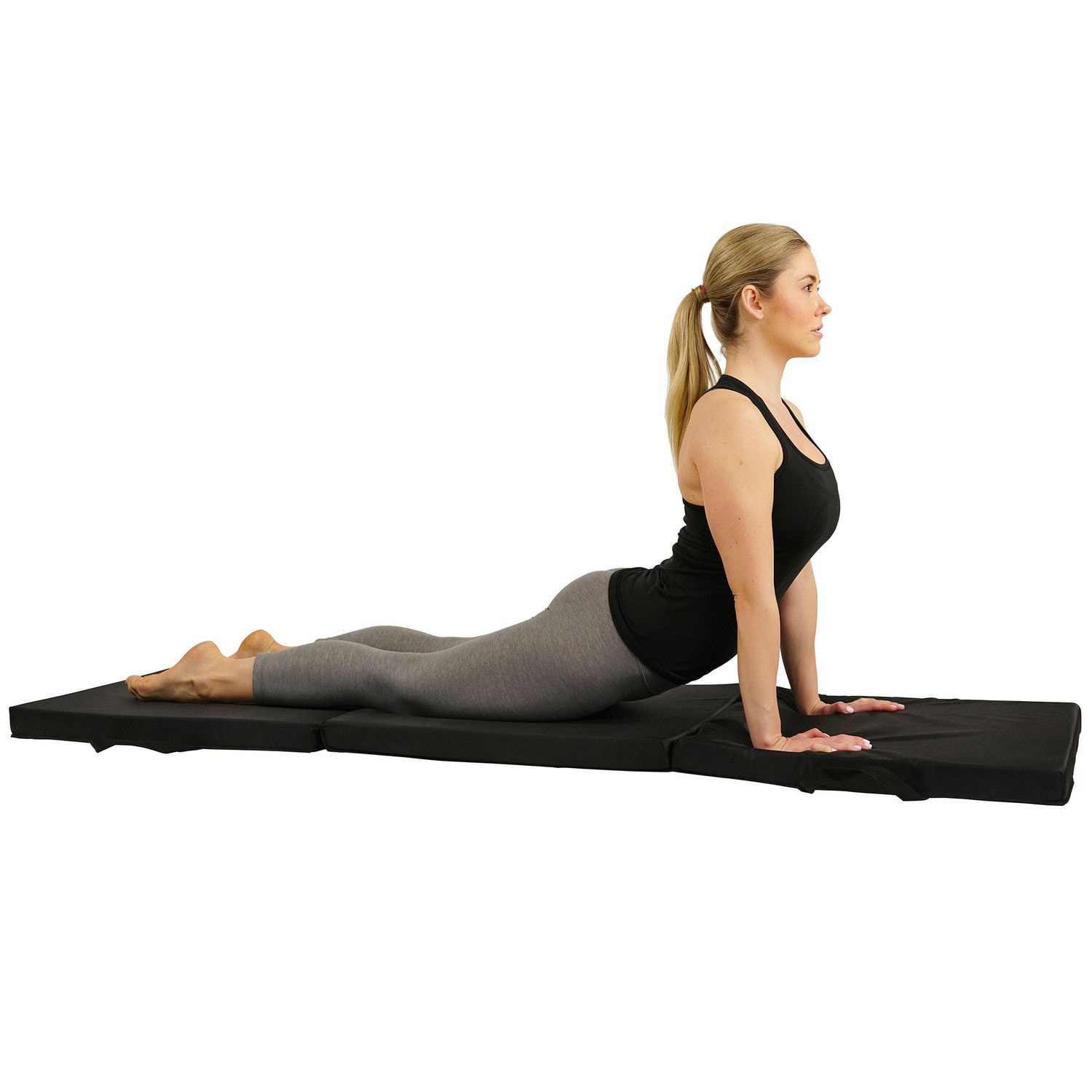 Pilates aerobic workout female athlete yoga Tote Bag by  CreativeDesignStudio
