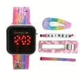 thumbnail image 1 of Rainbow High LED watch with hair accessories, 1 of 2