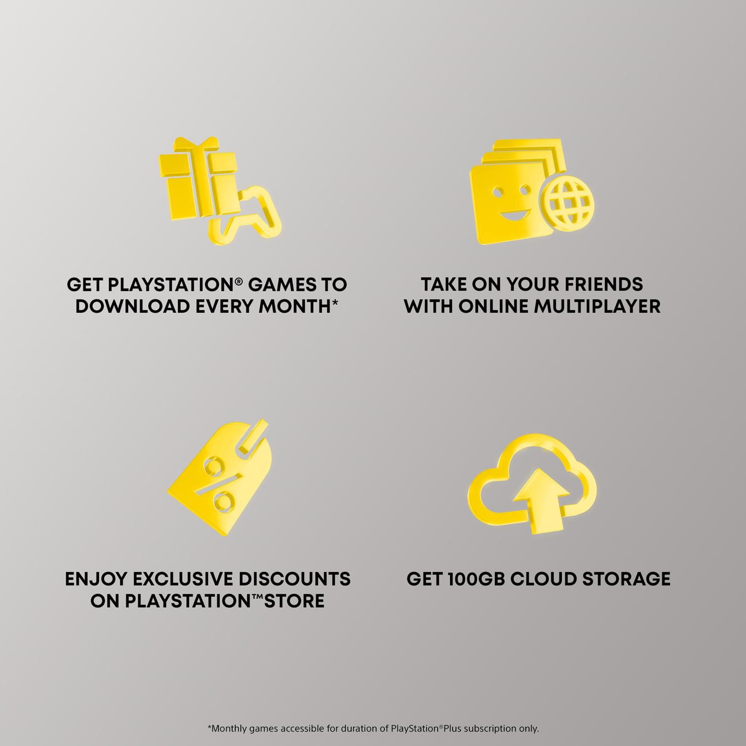 PlayStation Plus Month Membership Electronic Code