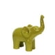 Petit éléphant vert HomeTrends – image 1 sur 1