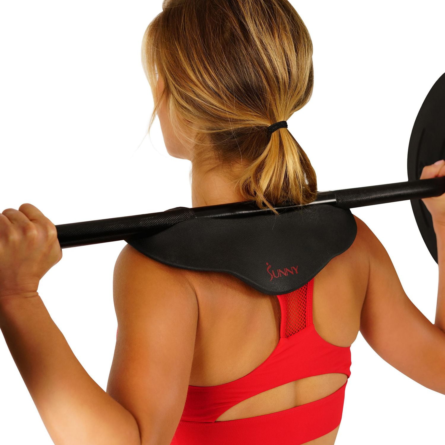 Sunny Health Fitness Cobra Barbell Neck Shoulder Support Pad Walmart