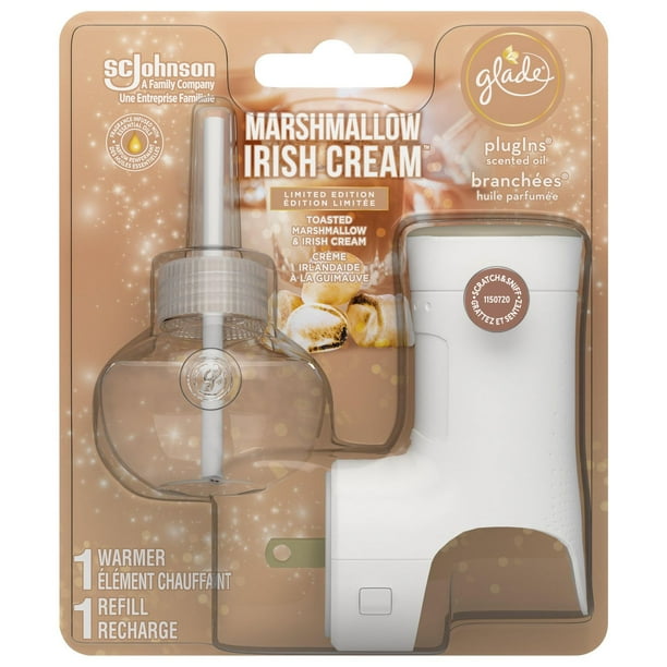Glade Plugins® Air Freshener Oil Refill, Marshmallow Irish Cream, 1
