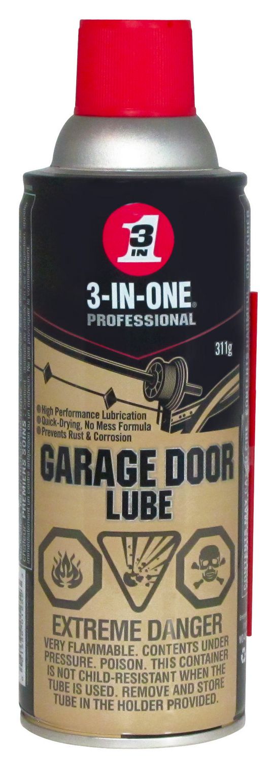 Modern Garage Door Belt Lubricant for Small Space