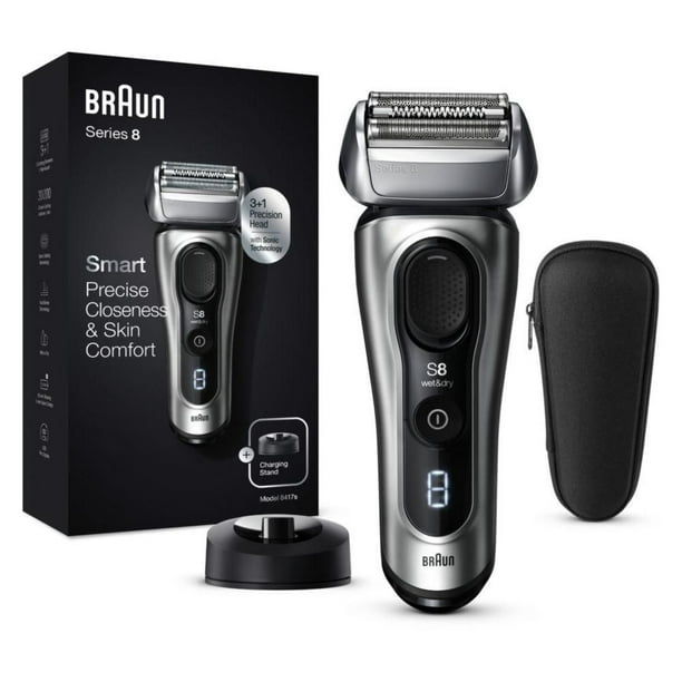 Braun Series 8 8417s Rechargeable Wet & Dry Men's Electric Shaver with  Beard Trimmer 