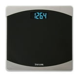 Taylor Black Glass Blue LCD Bath Scale - Walmart.ca