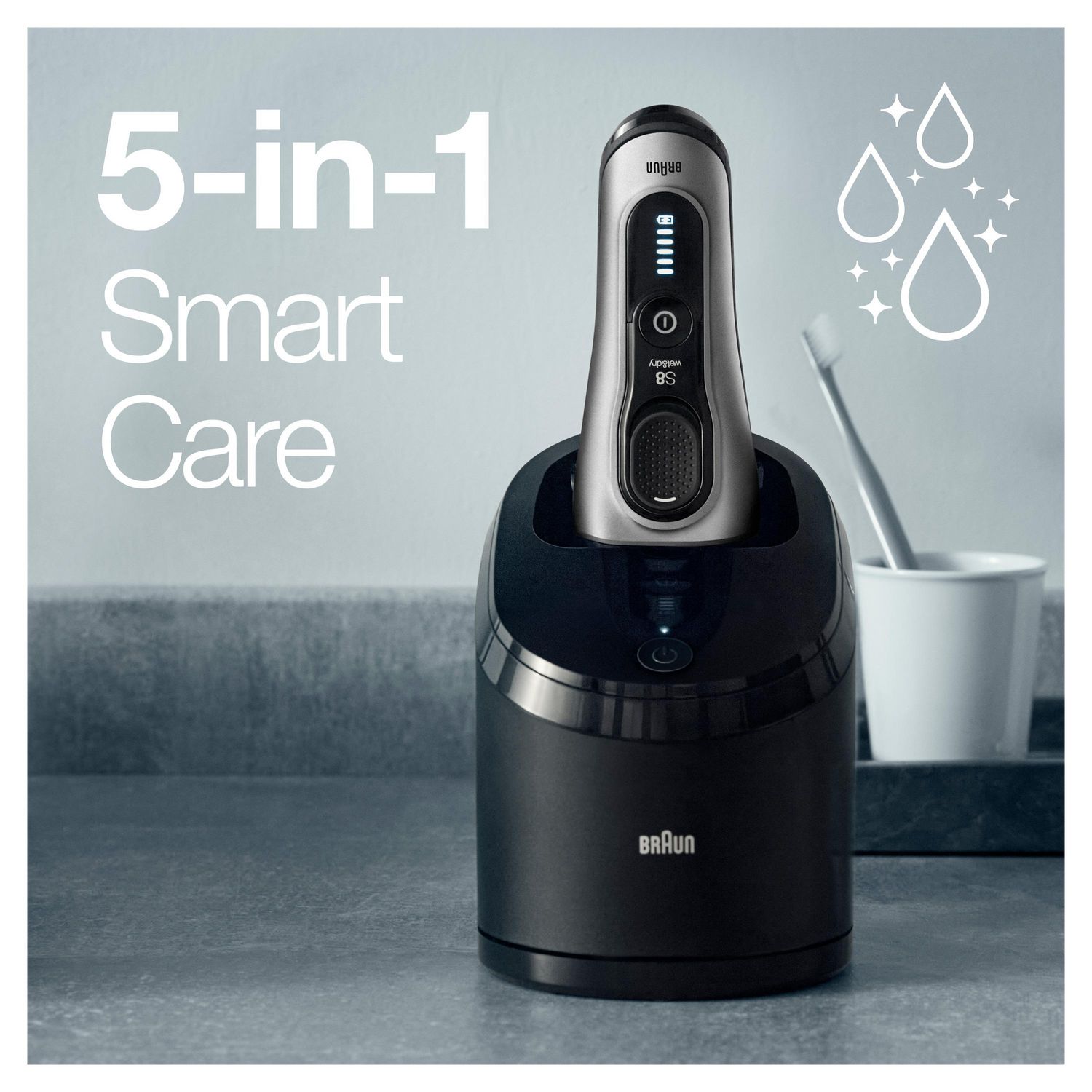 Series 8 Electric Shaver with PowerCase and 5-in-1 SmartCare