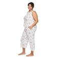 thumbnail image 2 of George Women's Plus Capri Sleep 2-Piece Set, 2 of 6