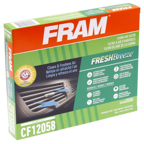 CF12058 Filtre à air FRAM® FB 98 % d'efficacité de filtration 