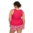 thumbnail image 3 of George Women's Plus Pajama 2-Piece Set, 3 of 6