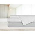 thumbnail image 1 of Safdie & Co. Microfiber Sheet Set Printed & Solid 4PC Q Grey, 1 of 2