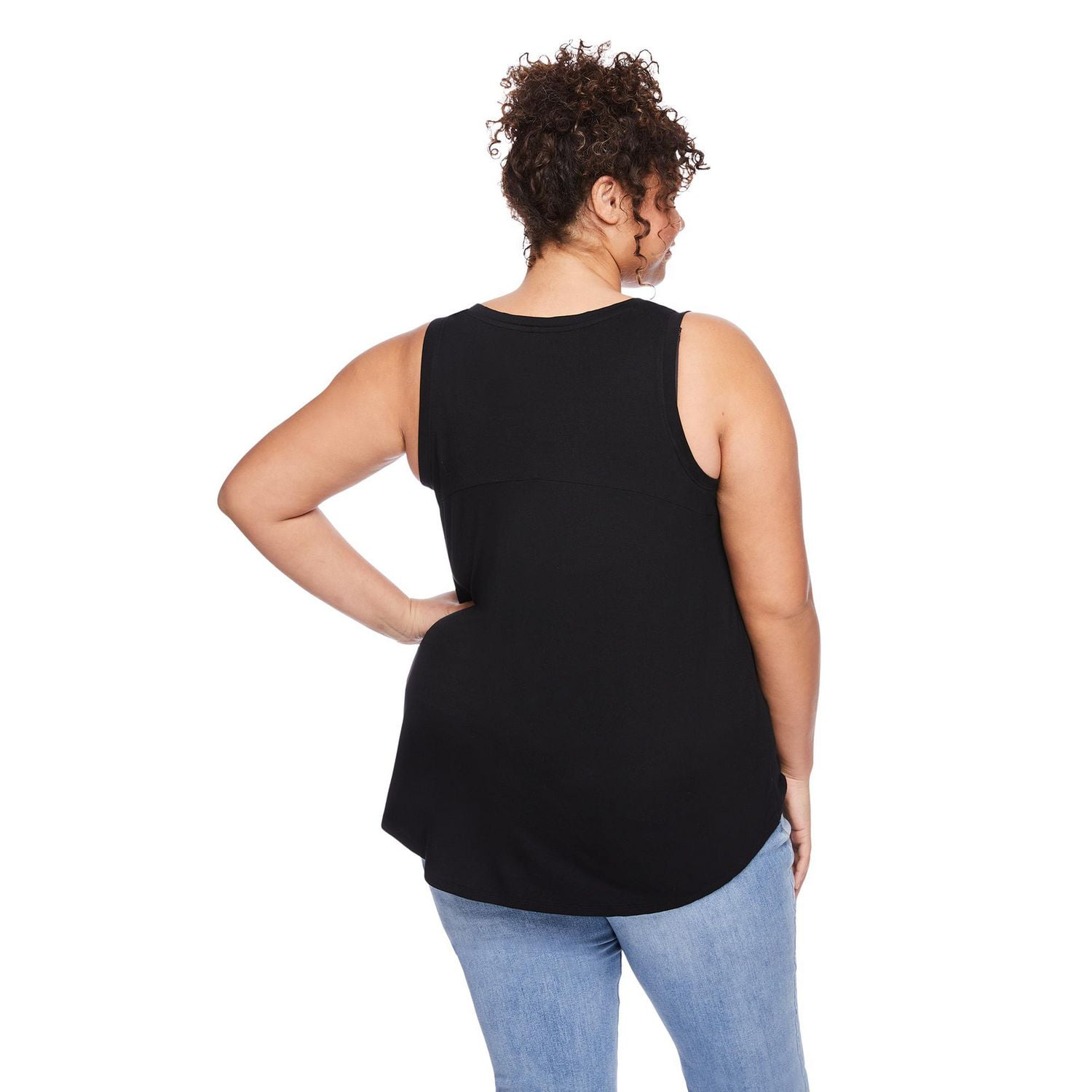 Débardeur drapé à encolure en V George Plus pour femmes