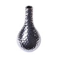 thumbnail image 1 of Vase en céramique argentée, 1 of 2