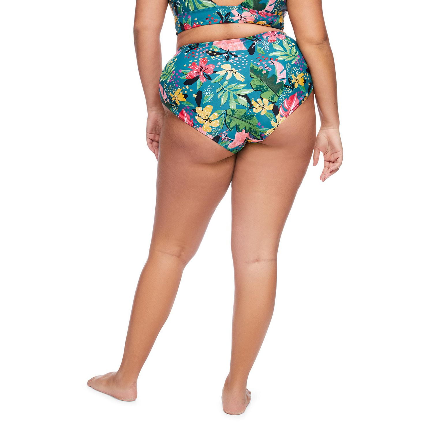 George Women's Plus High Waist Swim Bottom, Sizes 1X-3X