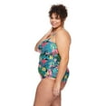 thumbnail image 2 of George Women's Plus Ruched Tankini, 2 of 6