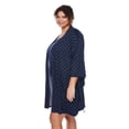 thumbnail image 2 of George Women's Plus Sleep Chemise 2-Piece Set, 2 of 6