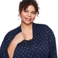 thumbnail image 4 of George Women's Plus Sleep Chemise 2-Piece Set, 4 of 6