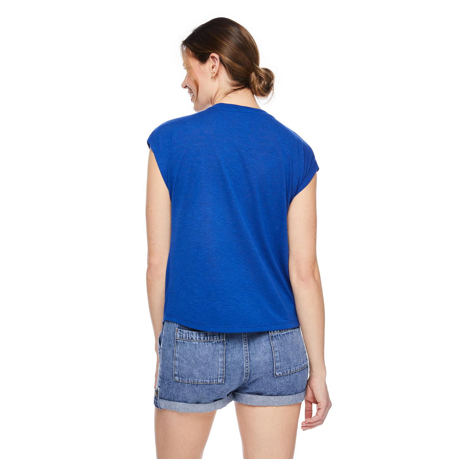 George Women's V-Neckline Dolman Tee