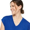 thumbnail image 4 of George Women's V-Neckline Dolman Tee, 4 of 6