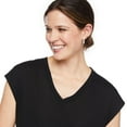 thumbnail image 4 of George Women's V-Neckline Dolman Tee, 4 of 6
