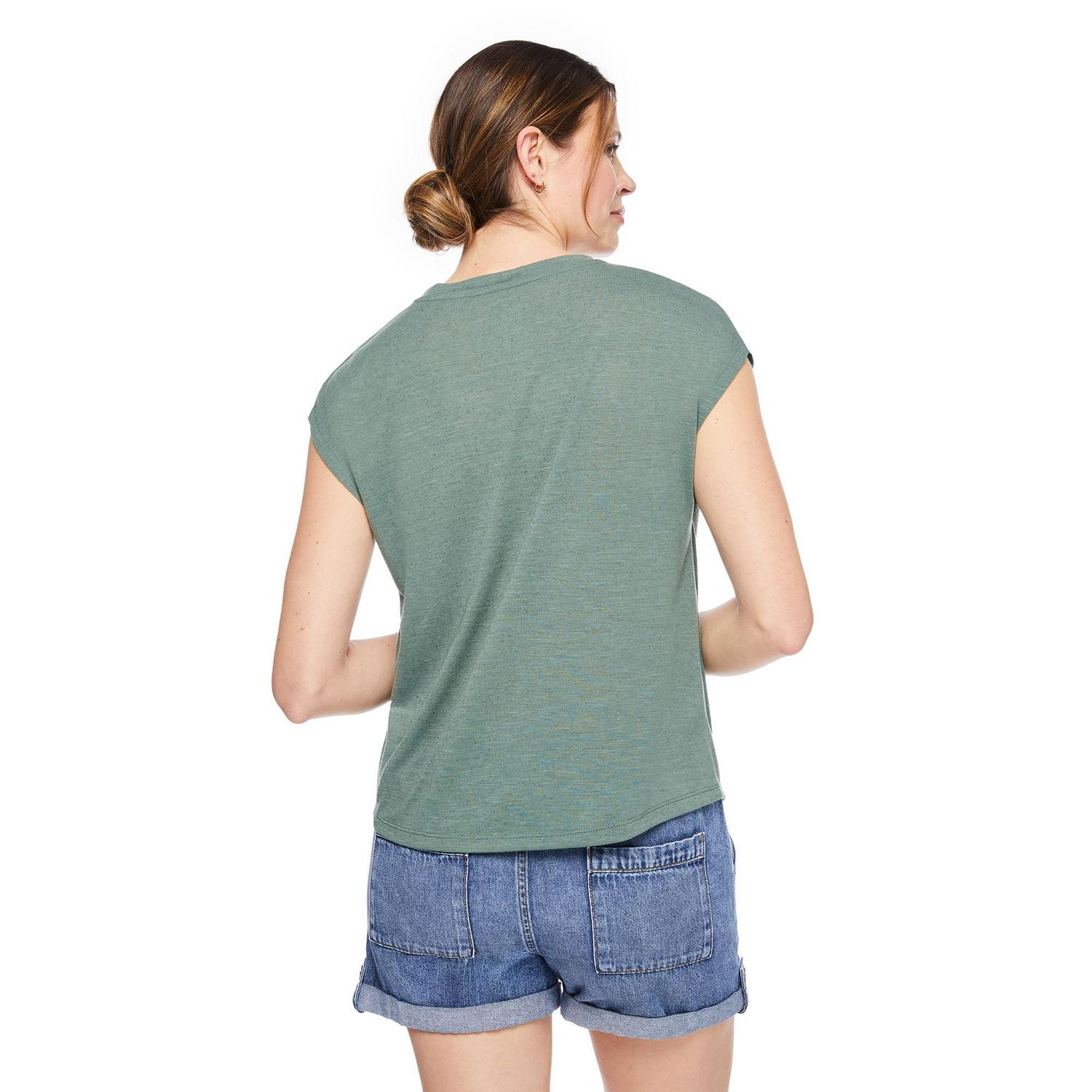 George Women's V-Neckline Dolman Tee