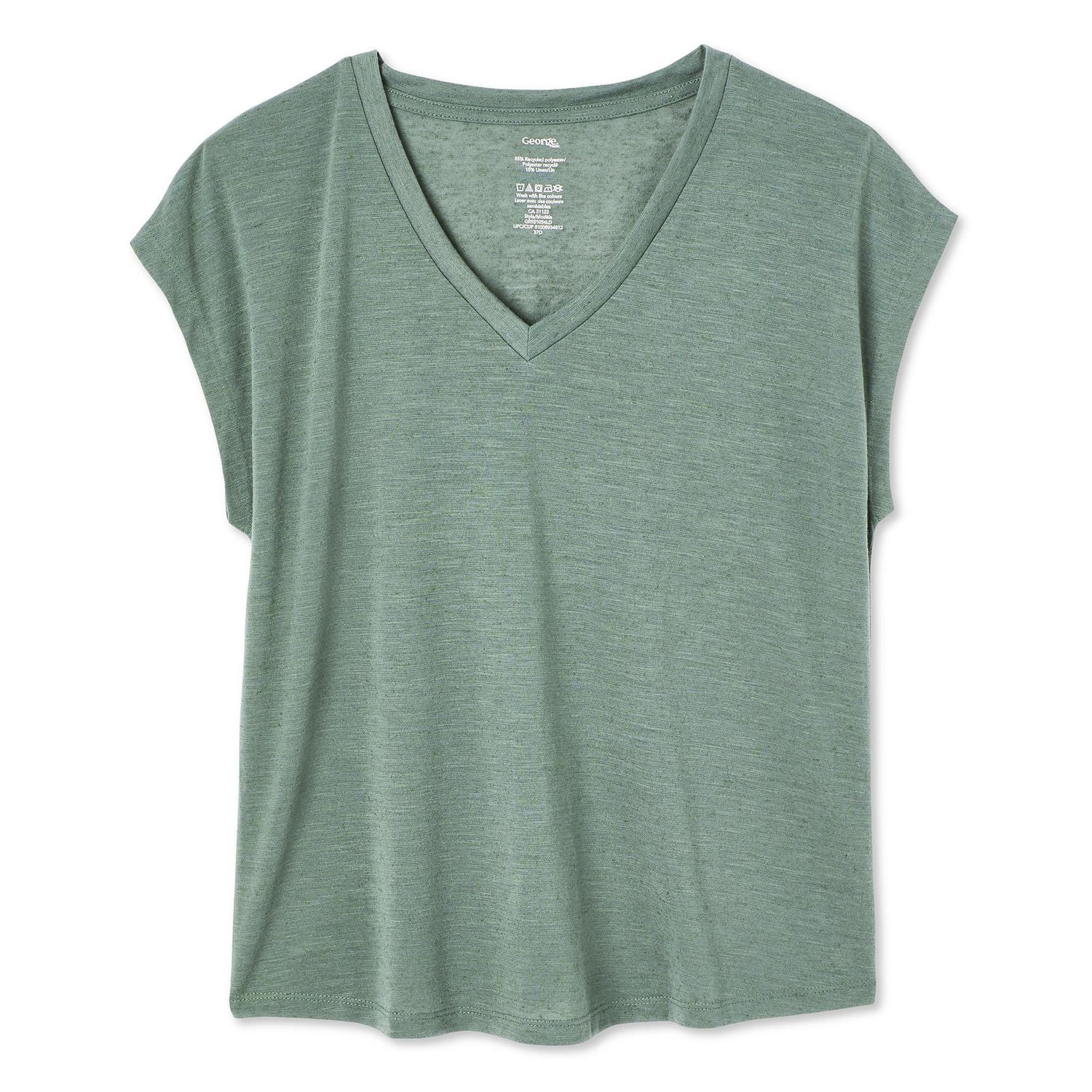 George Women's V-Neckline Dolman Tee