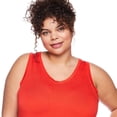 thumbnail image 4 of George Women's Plus V-Neckline Swing Tank, 4 of 6