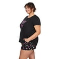 thumbnail image 2 of George Women's Plus Scoop Neckline Sleep Tee, 2 of 6