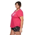 thumbnail image 2 of George Women's Plus Scoop Neckline Sleep Tee, 2 of 6