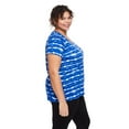 thumbnail image 2 of George Women's Plus V-Neckline Tee, 2 of 6