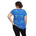 thumbnail image 3 of George Women's Plus V-Neckline Tee, 3 of 6