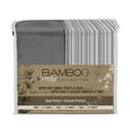 thumbnail image 1 of Safdie & Co. Microfiber Sheet Set 3PC T Sol/Stripe Grey, 1 of 2