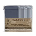 thumbnail image 1 of Safdie & Co. Ensemble De Draps En Microfibre 4PC Q Sol / Rayure Bleu Marin, 1 of 1