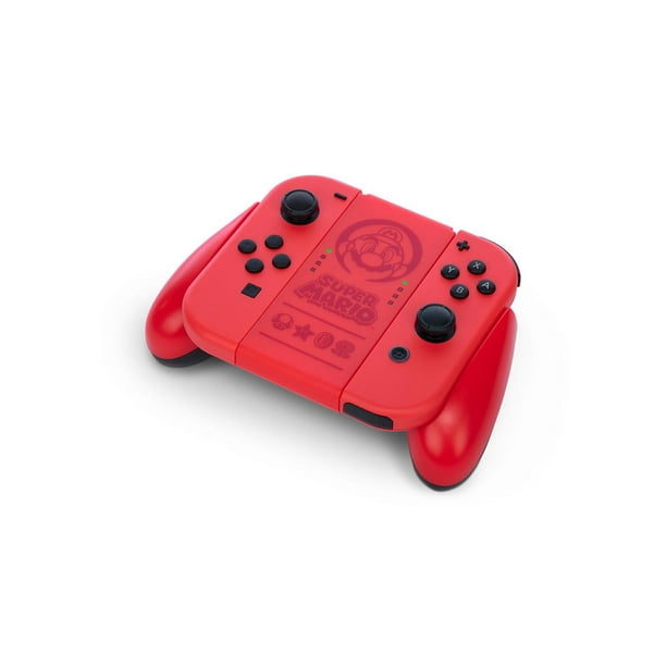 PowerA Joy-Con Comfort Grip for Nintendo Switch - Super Mario Red, Nintendo  Switch 