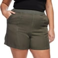 thumbnail image 4 of George Women's Plus Pull-On Short, 4 of 6
