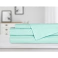 thumbnail image 1 of Safdie & Co. Ensemble De Draps Solides En Microfibre 4PC D Aqua, 1 of 2