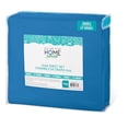 thumbnail image 1 of Safdie & Co. Ensemble De Draps En Microfibre 4PC D Solide Bleu Cobalt, 1 of 2