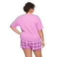 thumbnail image 3 of George Women's Plus Pajama 2-Piece Set, 3 of 6