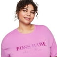thumbnail image 4 of George Women's Plus Pajama 2-Piece Set, 4 of 6