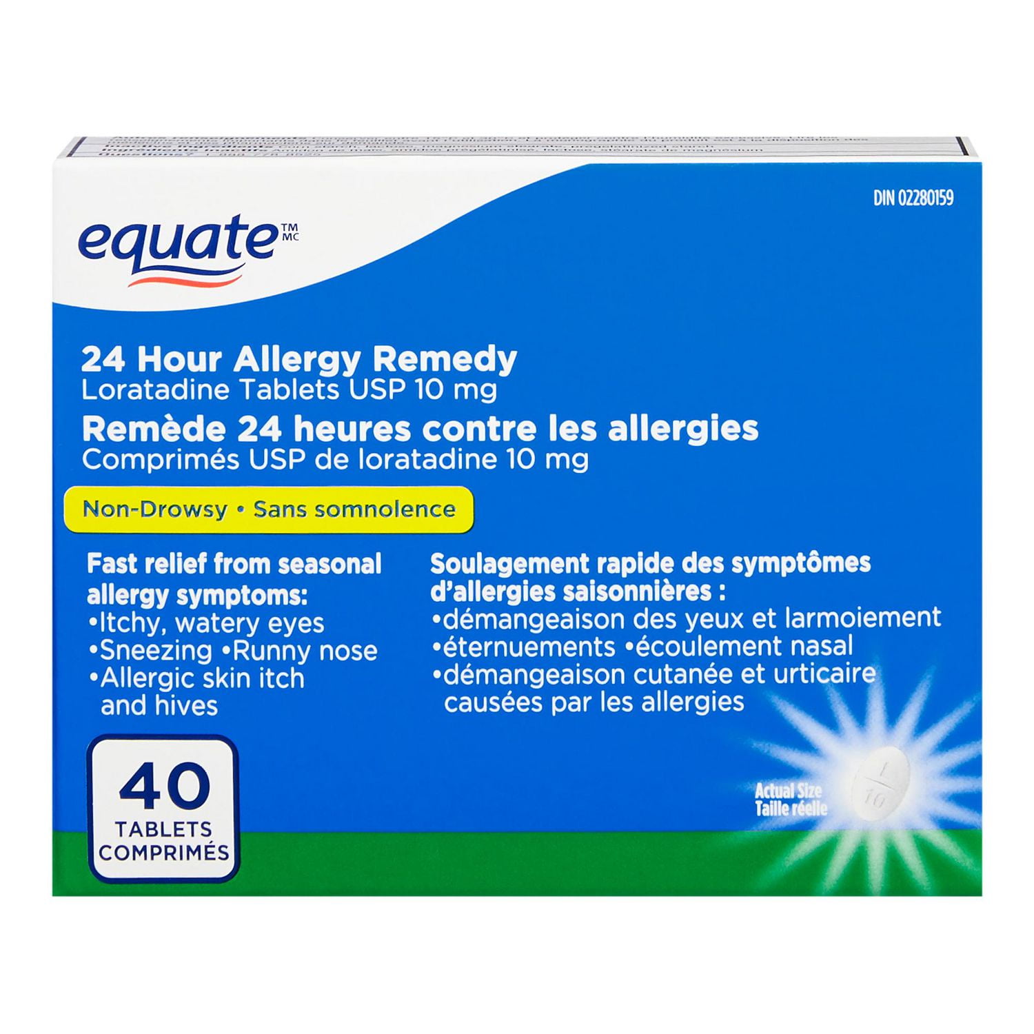 Equate 24 Hour Allergy Remedy Walmart Canada
