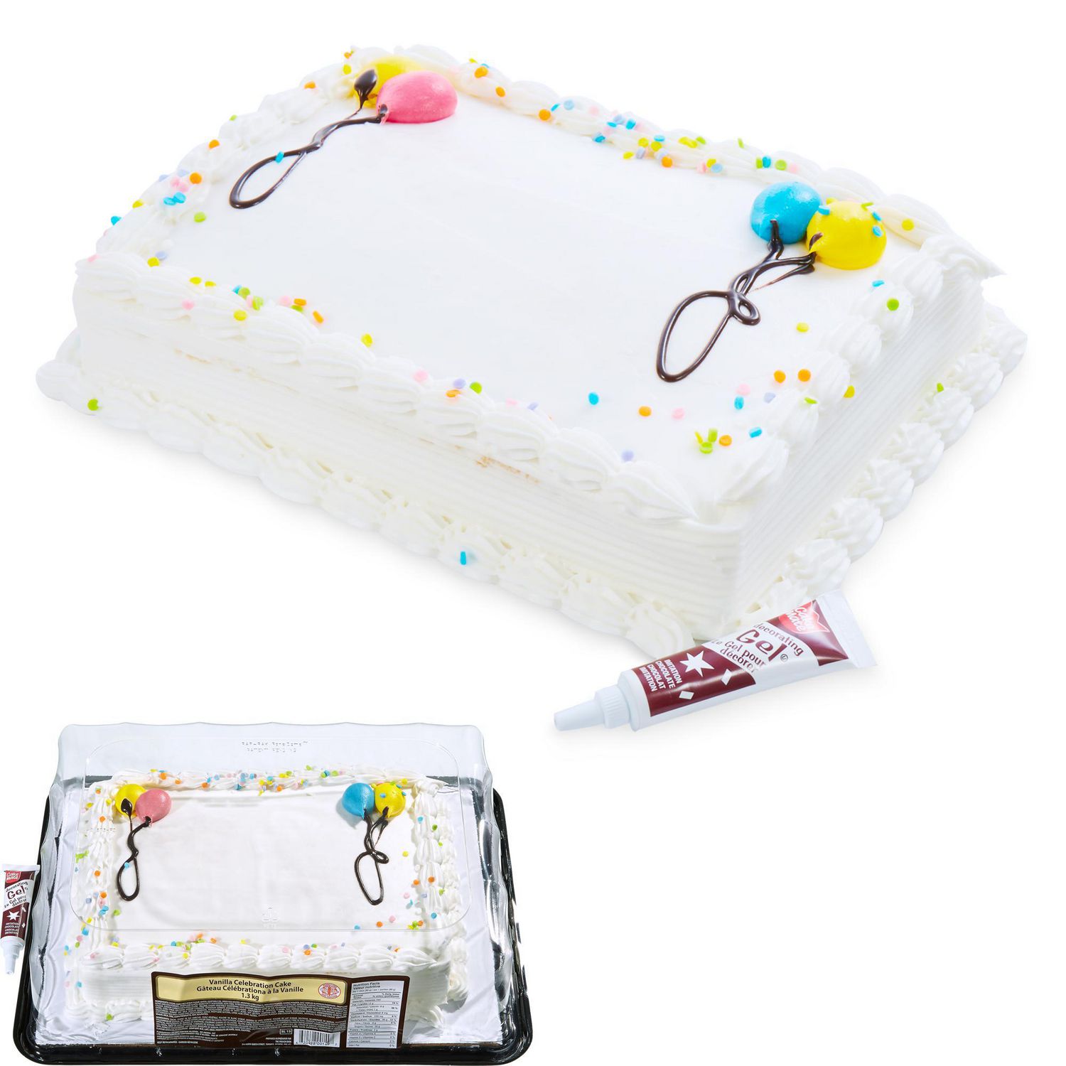 Gateau De Celebration A La Vanille The French Oven Walmart Canada