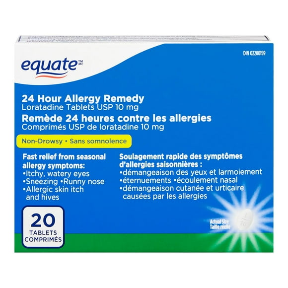 Equate 24 Hour Allergy Remedy