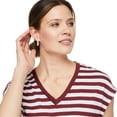 thumbnail image 4 of George Women's V-Neckline Dolman Tee, 4 of 6