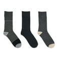 thumbnail image 1 of Secret® Ladies 3pk Patterned Crew Socks, 1 of 2
