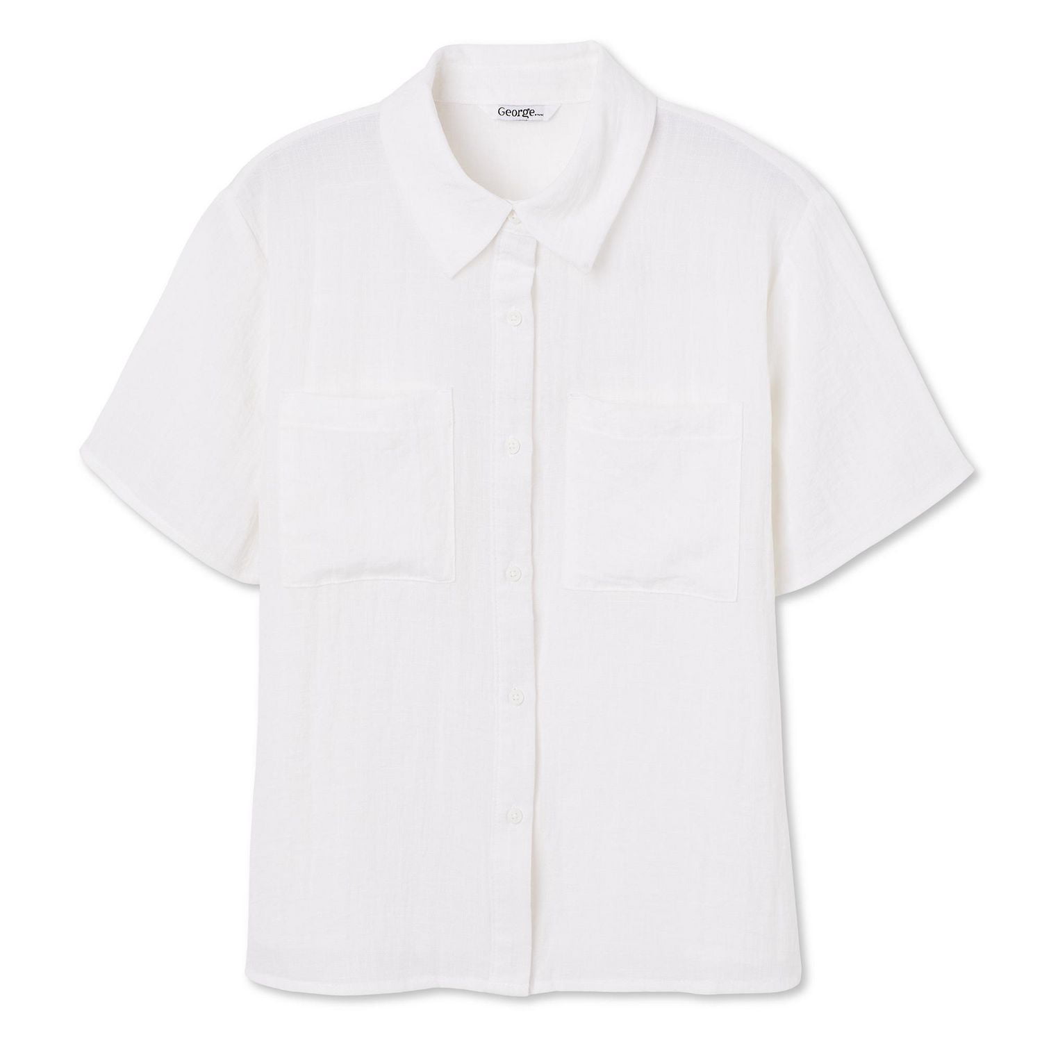 George Women's Camp Shirt, Sizes XS-XXL