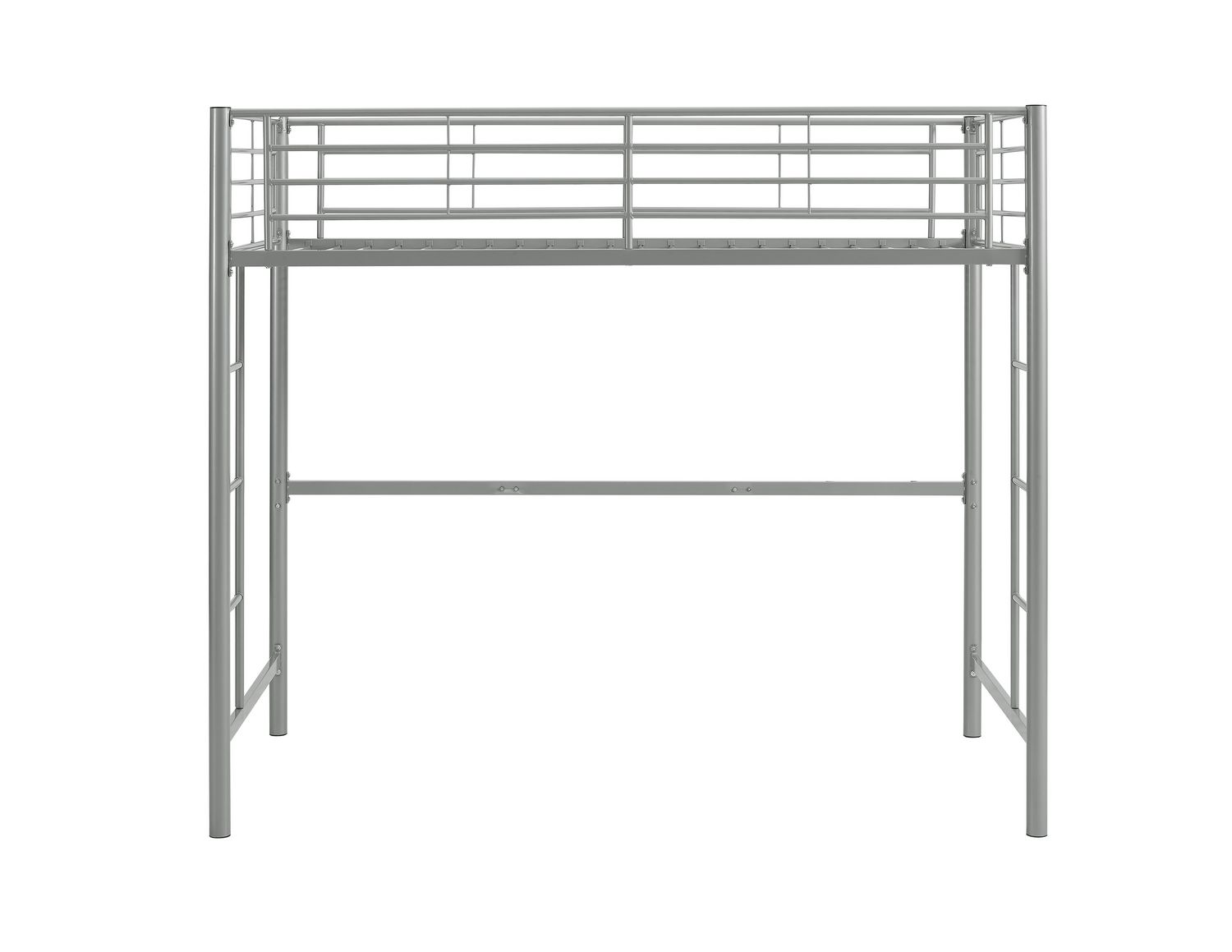 Manor Park Modern Metal Twin Loft Bed Multiple Finishes Walmart Canada