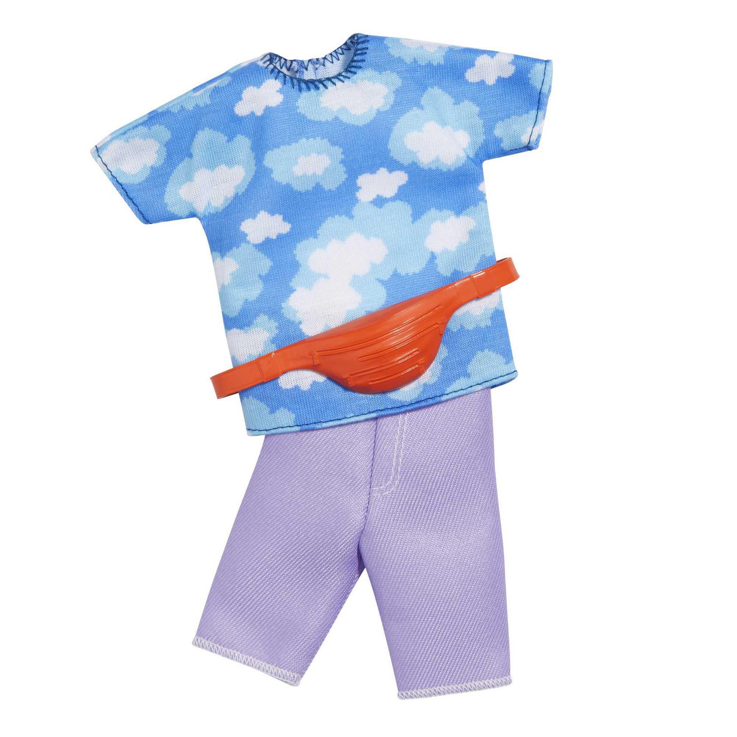 Barbie Fashions Pack: Ken Doll Clothes, Cloud Shirt, Shorts, Fanny