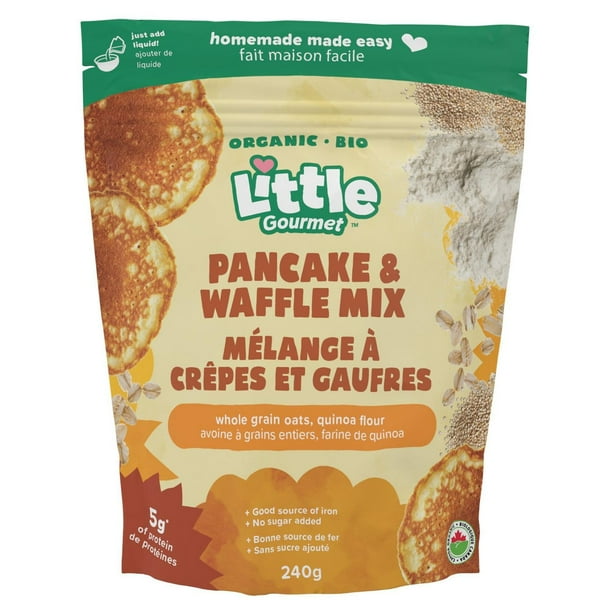 Little Gourmet Organic Pancake & Waffle Mix Walmart.ca