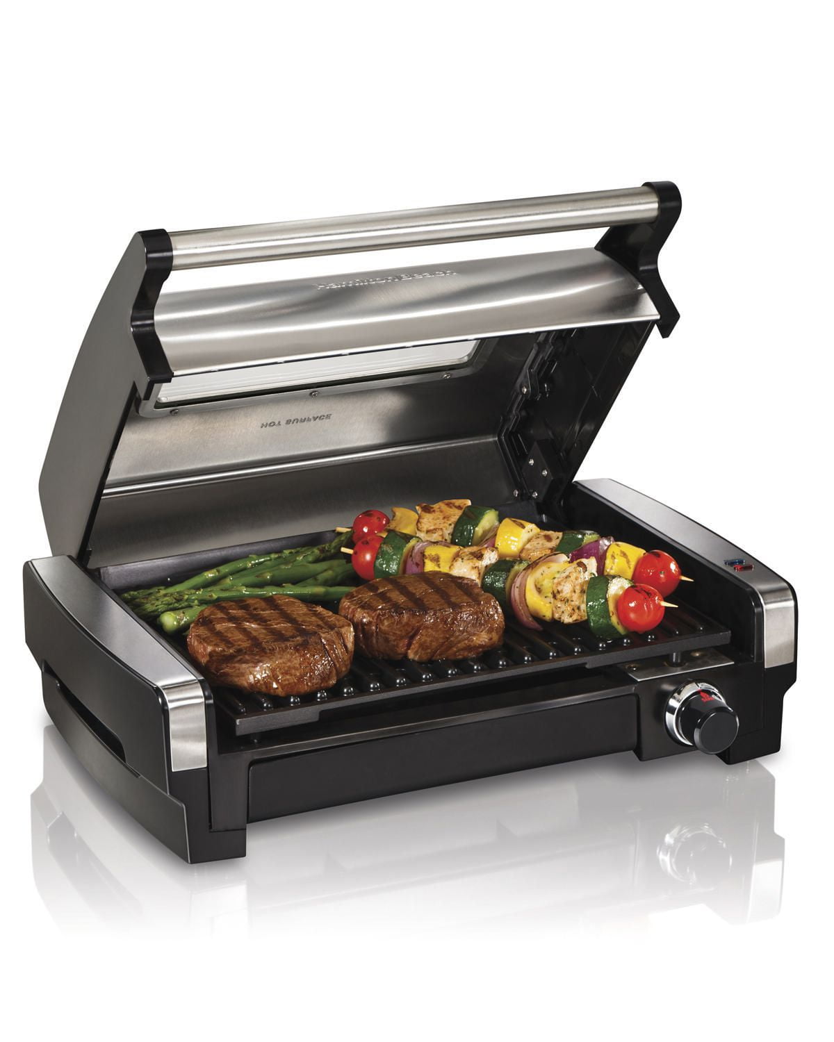 Hamilton Beach Searing Grill with Viewing Window Walmart